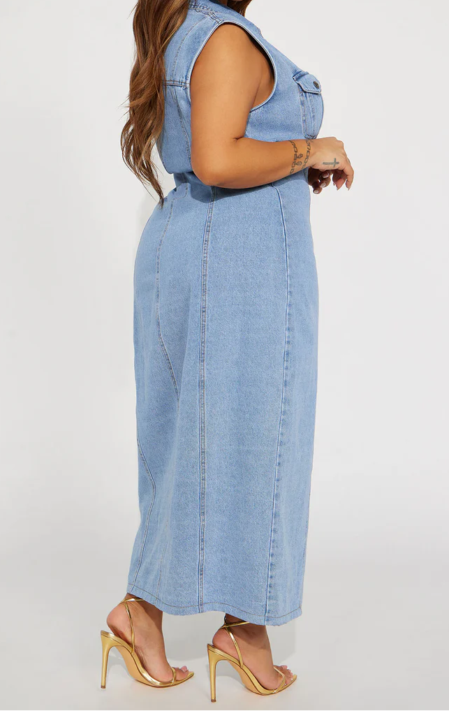 Tallahassee Denim Maxi Dress