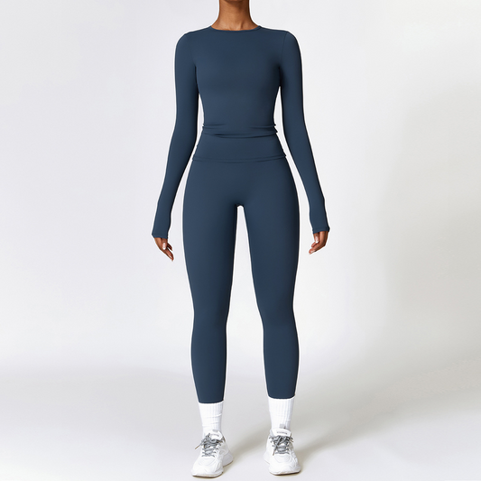 Long-Sleeved Top & Trousers Multi-Color Tracksuit