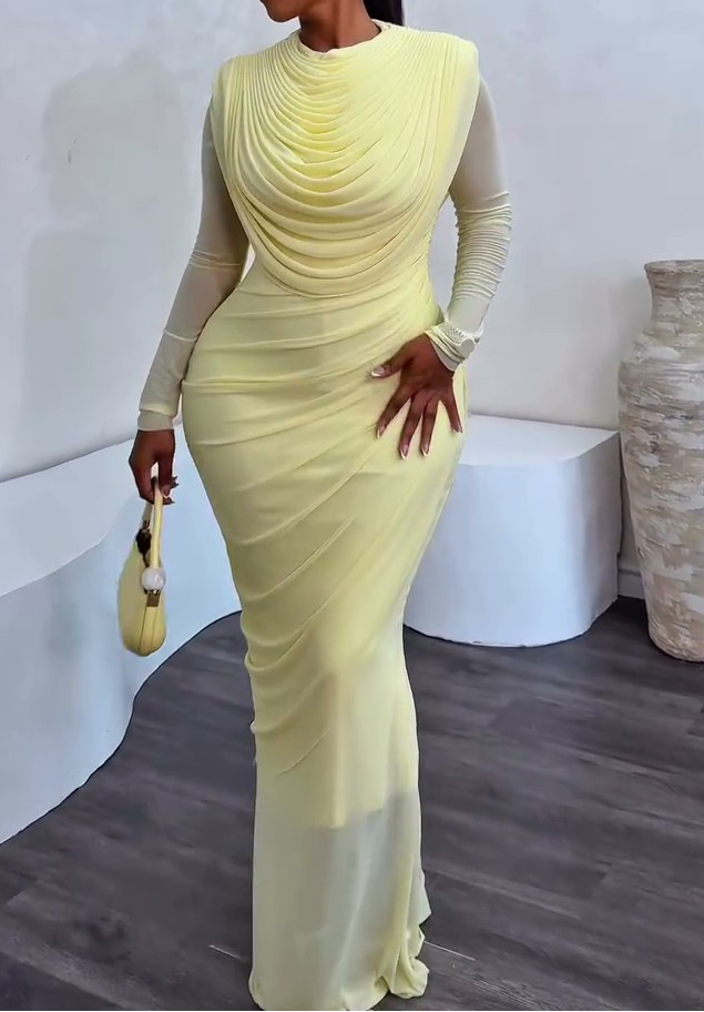 Huda Draped Dress