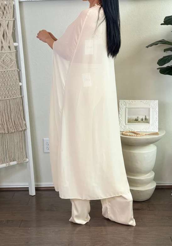Chiffon Pullover Shawl
