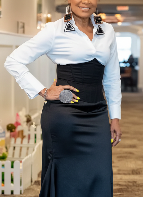 Executive Glam Corset Skirt