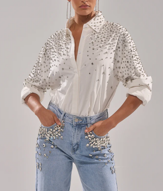 Diamonds Forever Button Down