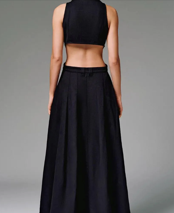 Spaghetti Strap Backless Sleeveless Dress