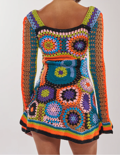 Paradise Found Knit Mini Dress