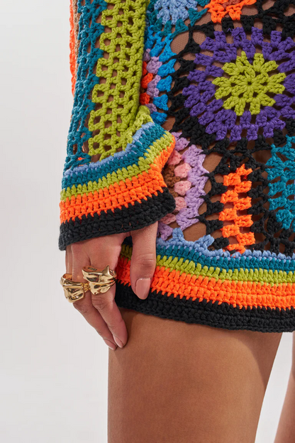 Paradise Found Knit Mini Dress
