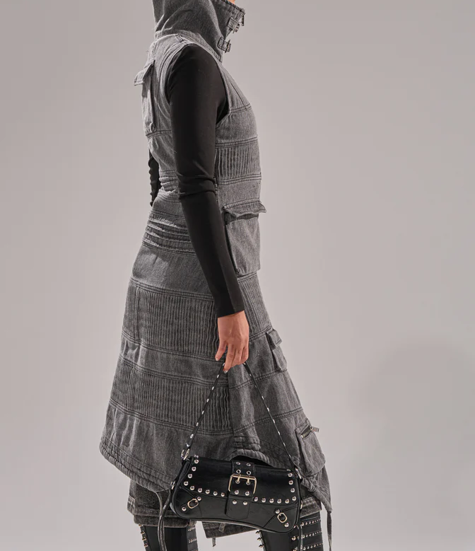 Keep You Waiting Denim Vest