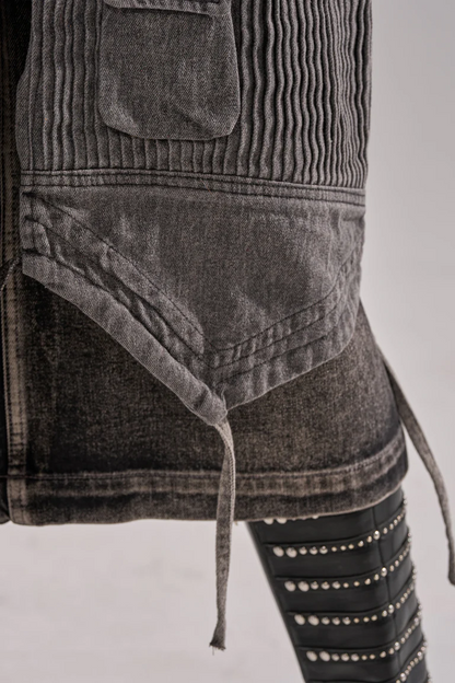 Keep You Waiting Denim Vest