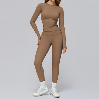 Long-Sleeved Top & Trousers Multi-Color Tracksuit