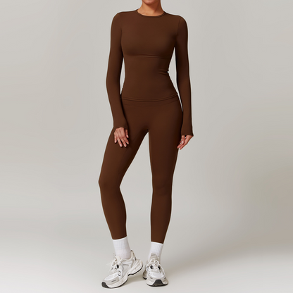 Long-Sleeved Top & Trousers Multi-Color Tracksuit