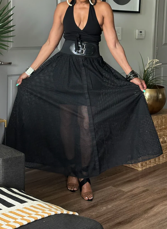 The Majesty Power Mesh skirt