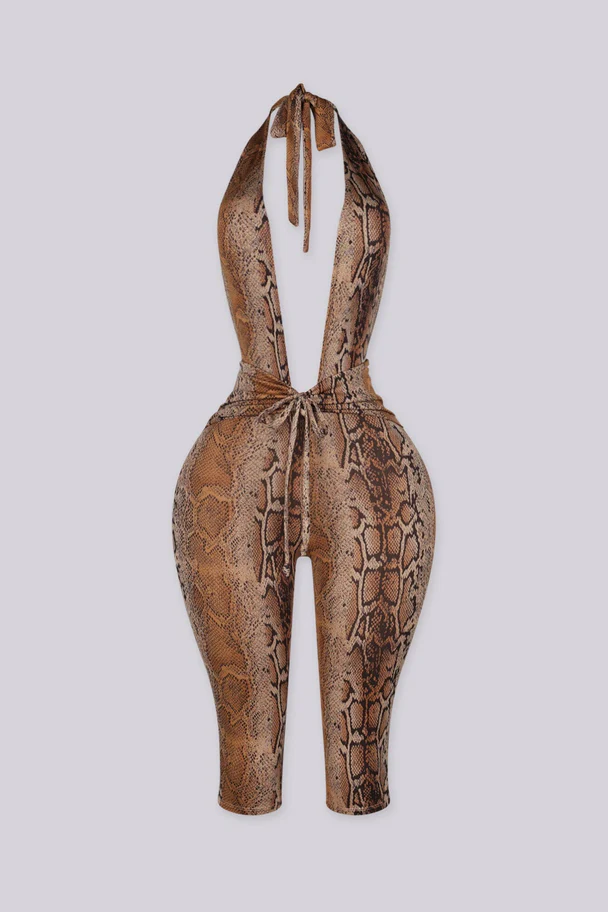 Blame Me Capri Jumpsuit
