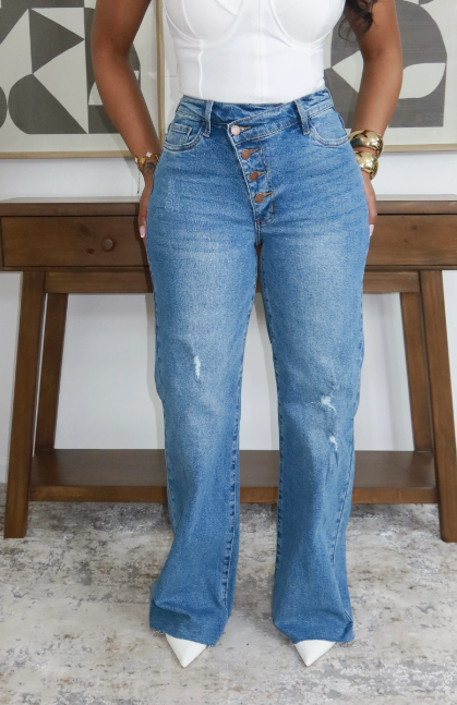 Marsha Criss Cross Jeans