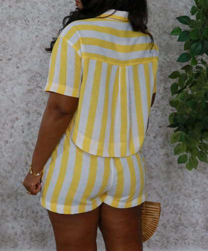 Nila Linen Shorts Set
