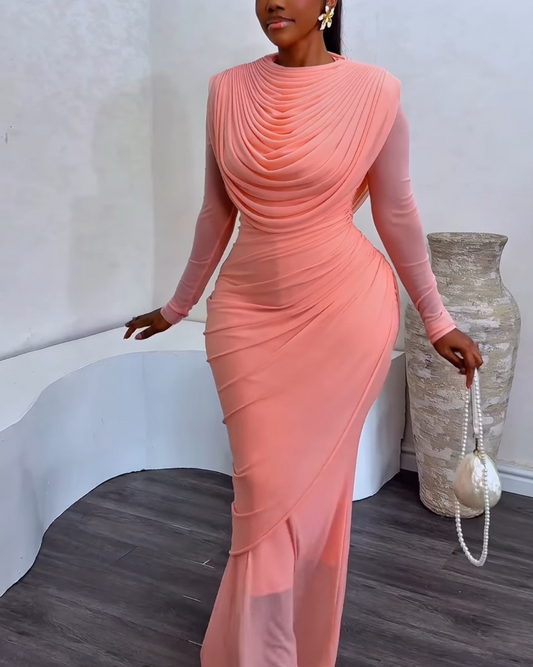 Huda Draped Dress