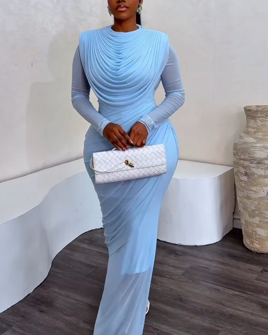 Huda Draped Dress