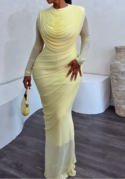 Huda Draped Dress