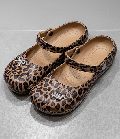 Ballet Shoes With Interchangeable Decorative Flowerlets
