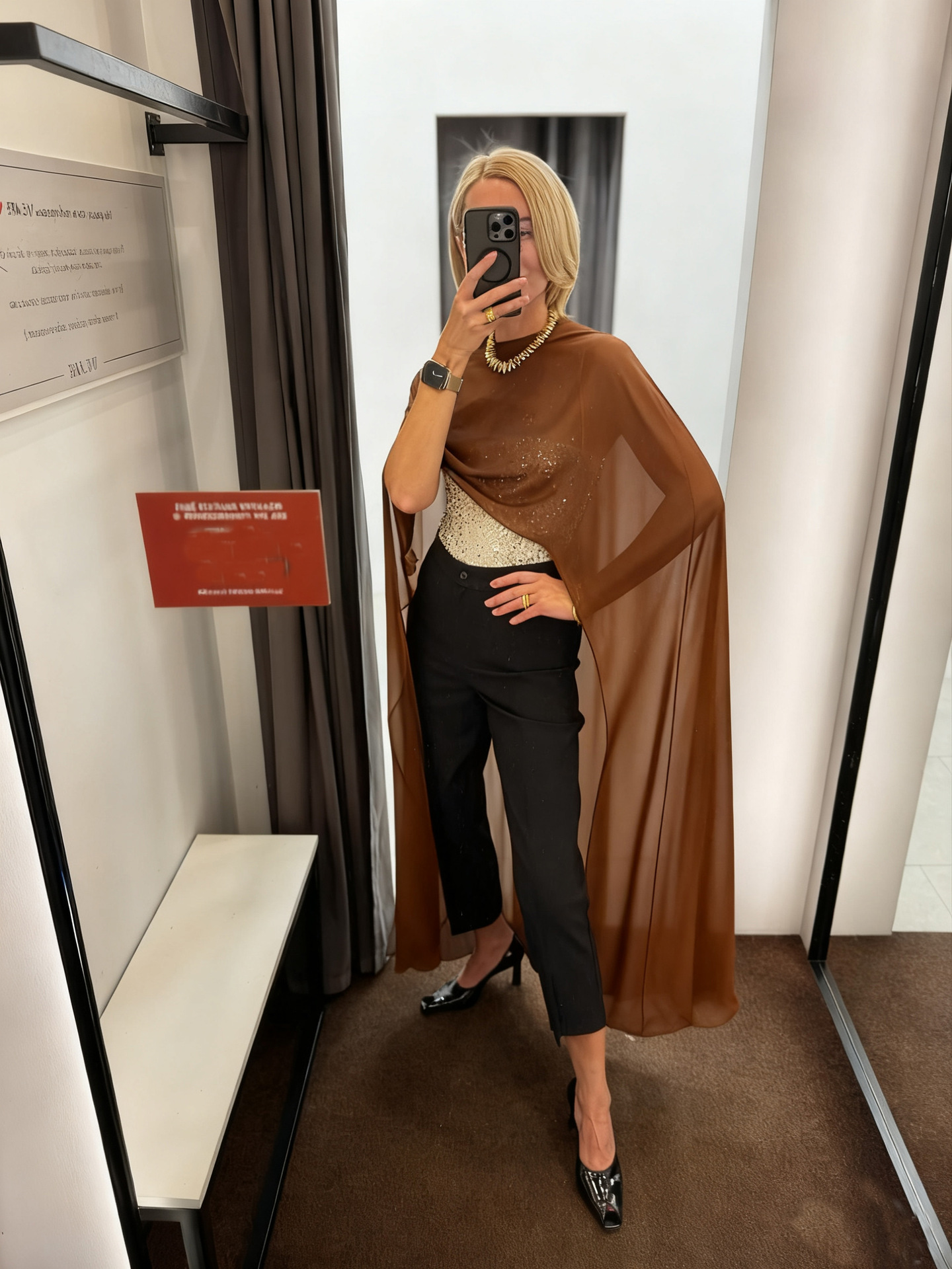 Chiffon Pullover Shawl