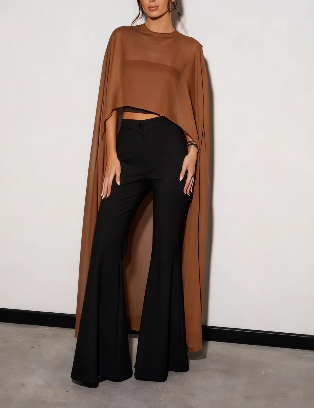 Chiffon Pullover Shawl