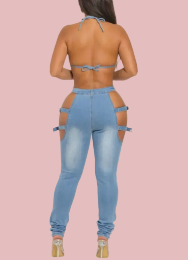 Diamond Denim Suit