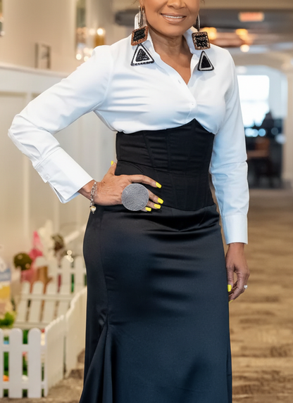 Executive Glam Corset Skirt