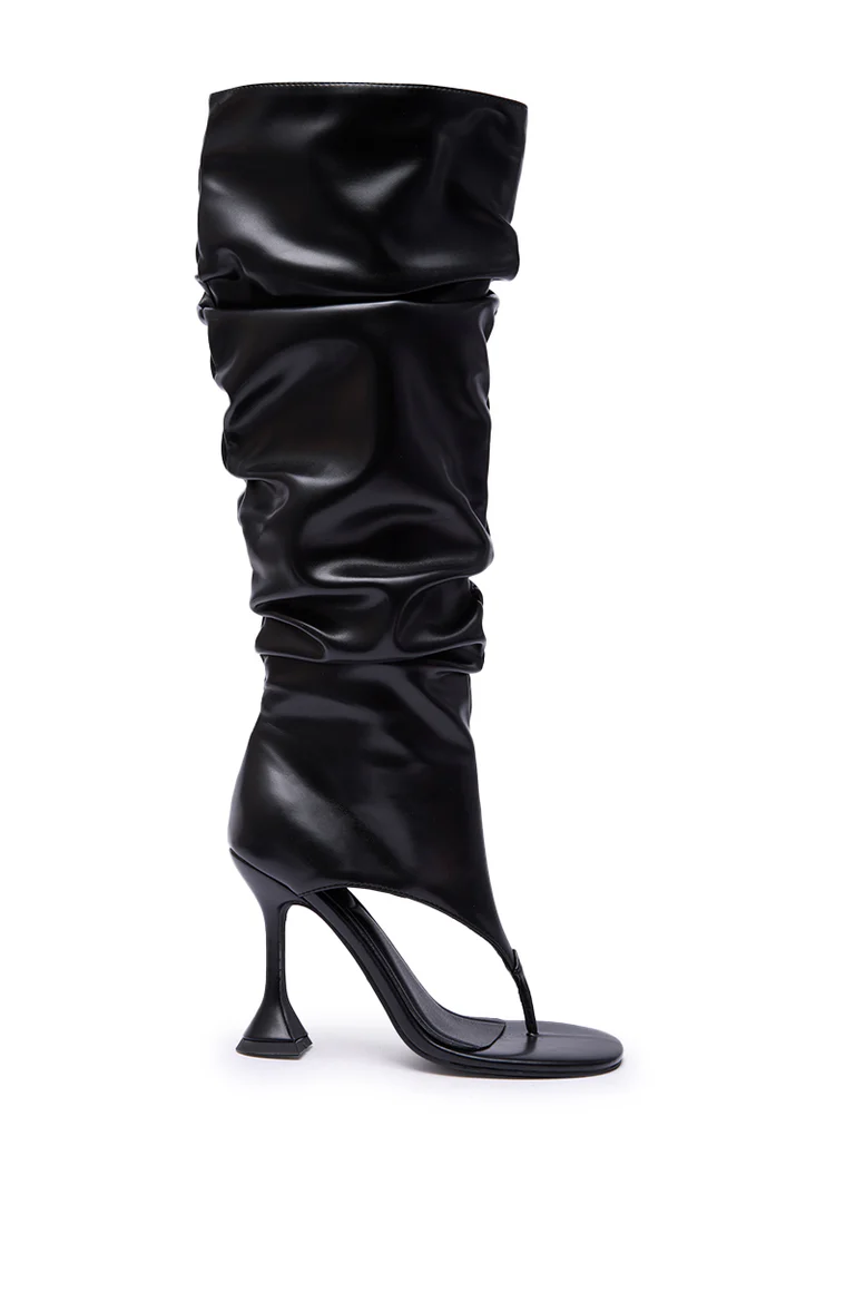 Ruched Upper Gladiator Sandal