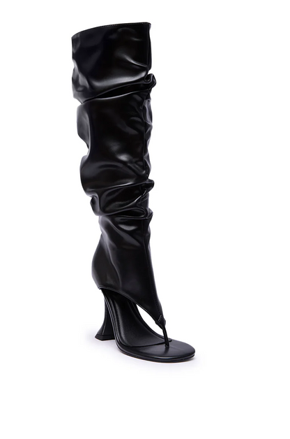 Ruched Upper Gladiator Sandal