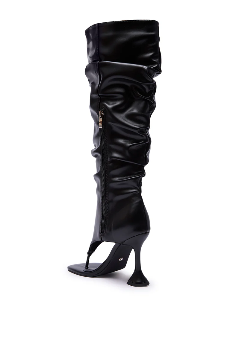 Ruched Upper Gladiator Sandal
