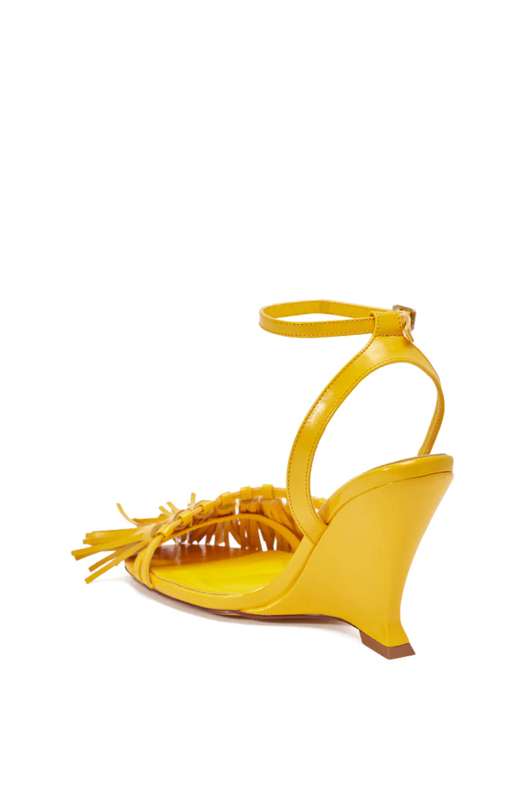 Front-Tassel-Shaped Wedge Sandals