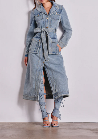 Camilla Denim Trench