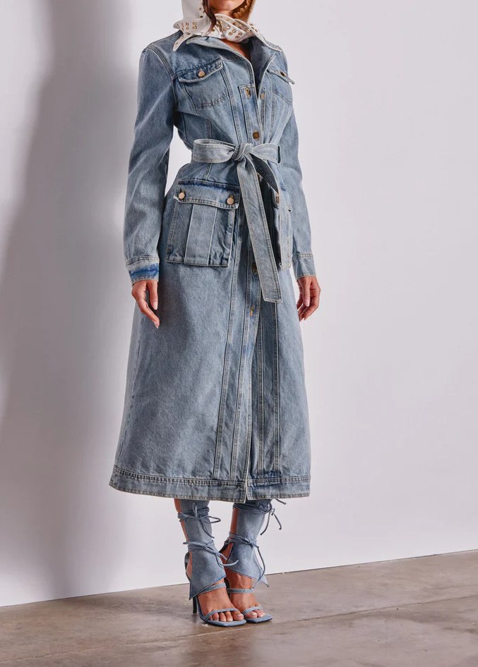 Camilla Denim Trench