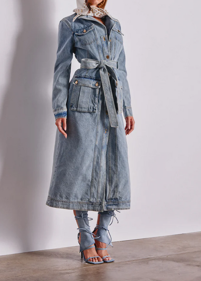 Camilla Denim Trench