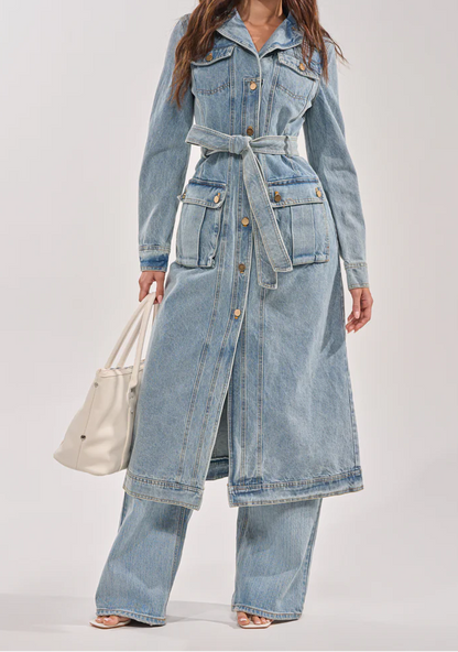 Camilla Denim Trench