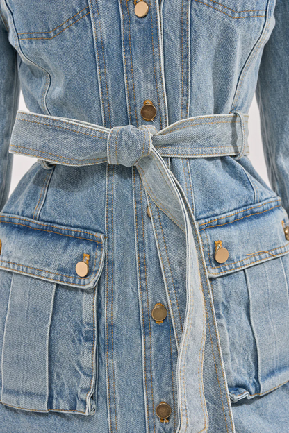 Camilla Denim Trench