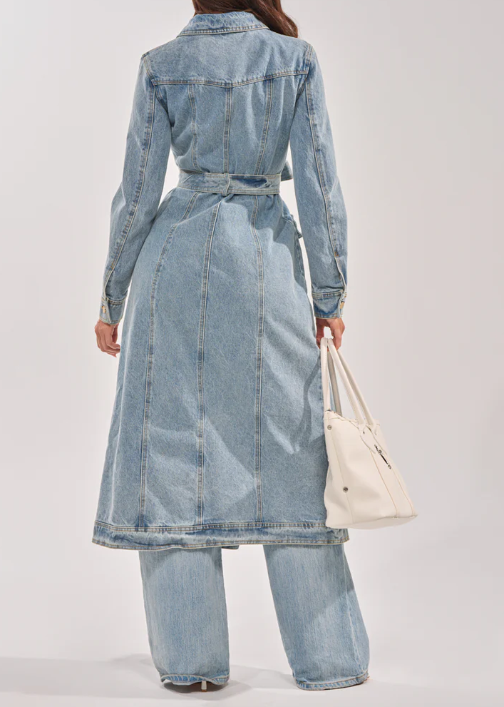 Camilla Denim Trench
