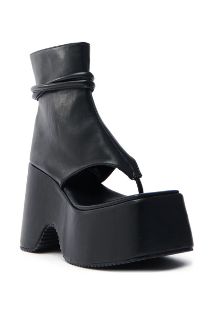 Open Toe Sandal Flatform Sandal Boot
