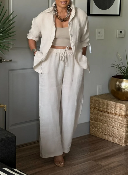 The Pure Escape Linen Set