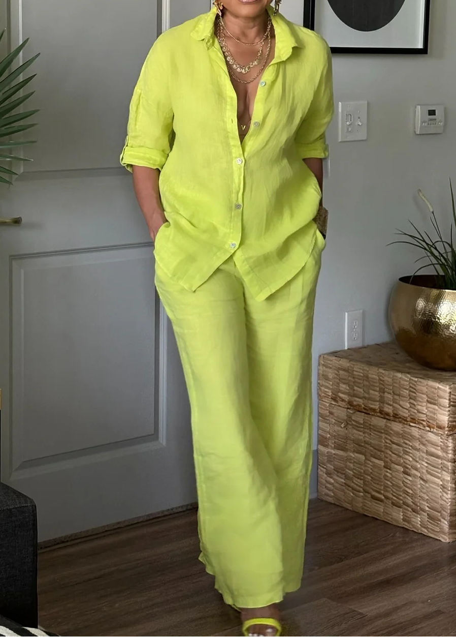 The Pure Escape Linen Set