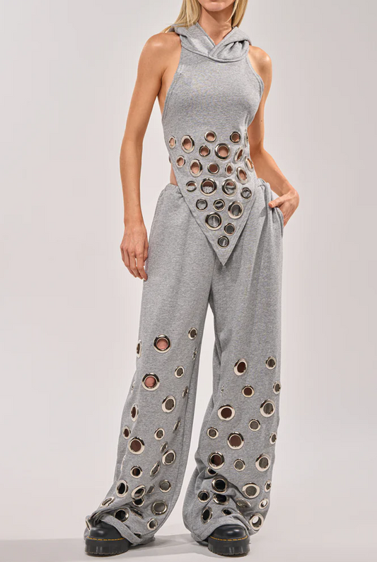 Check It Out Grommet Jogger