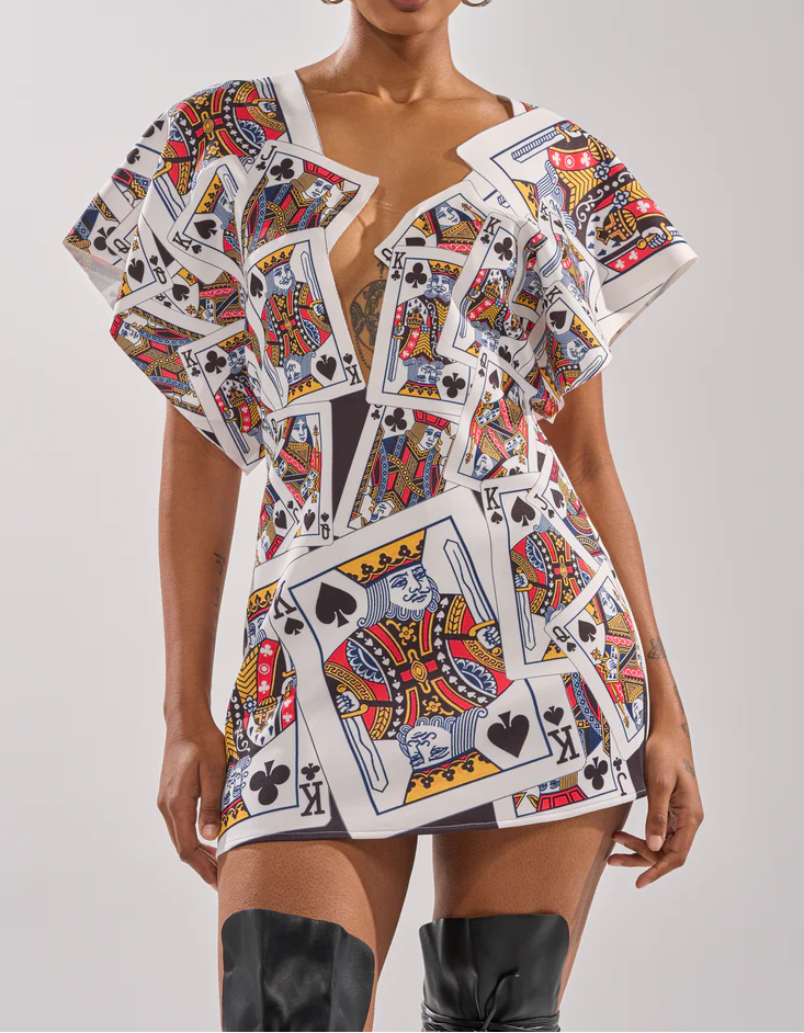 House Of Cards Mini Dress