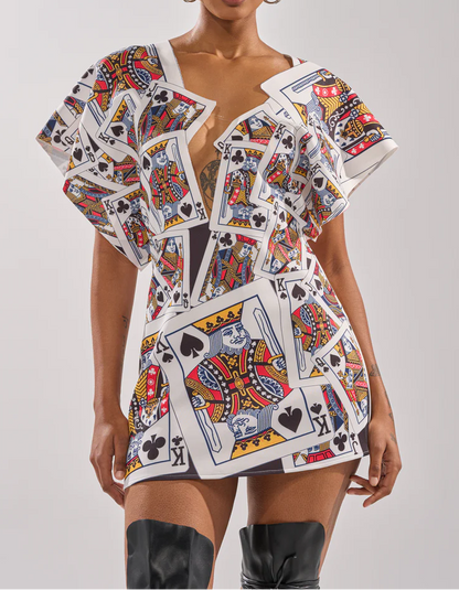 House Of Cards Mini Dress