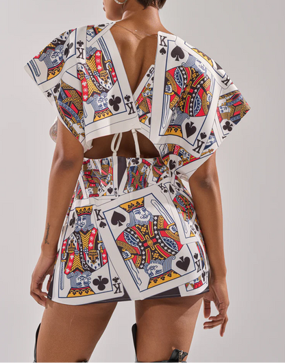 House Of Cards Mini Dress