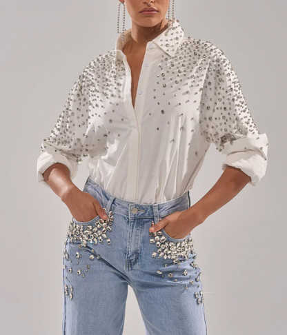 Diamonds Forever Button Down