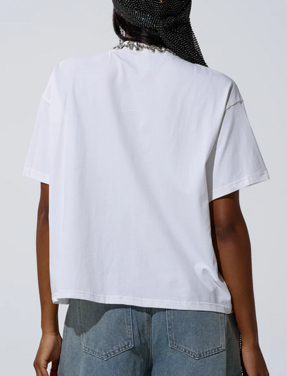 Too Deep Rhinestone Tee