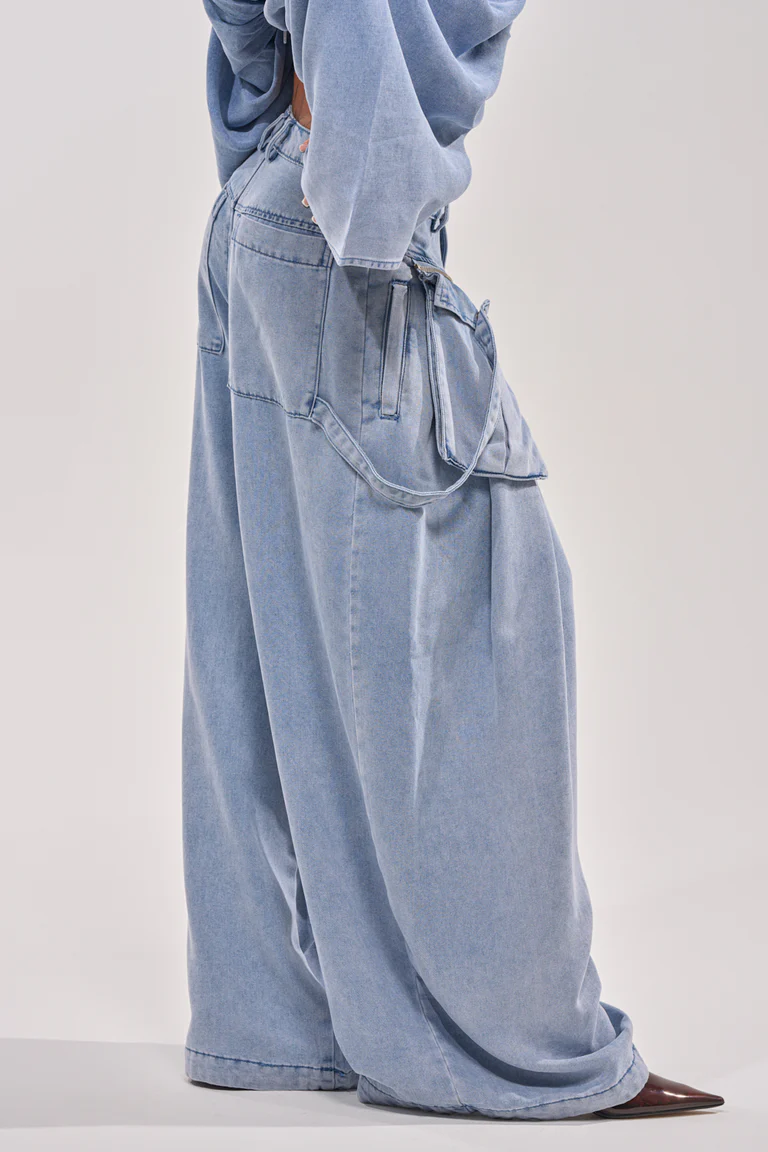 Drifting Away Cargo Denim