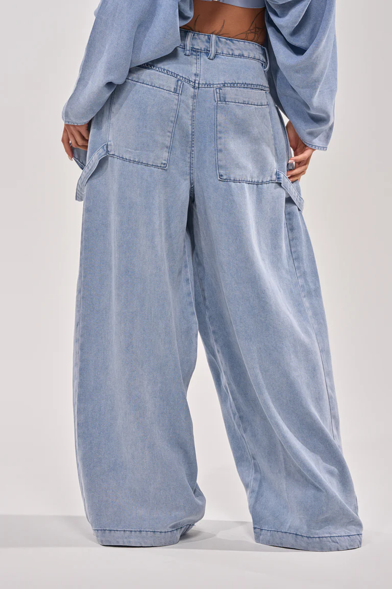 Drifting Away Cargo Denim
