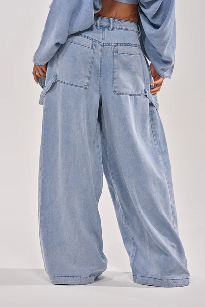 Drifting Away Cargo Denim