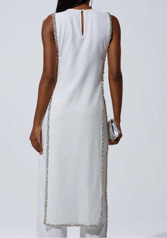Take To Me Baby Blouse With Rhinestone
