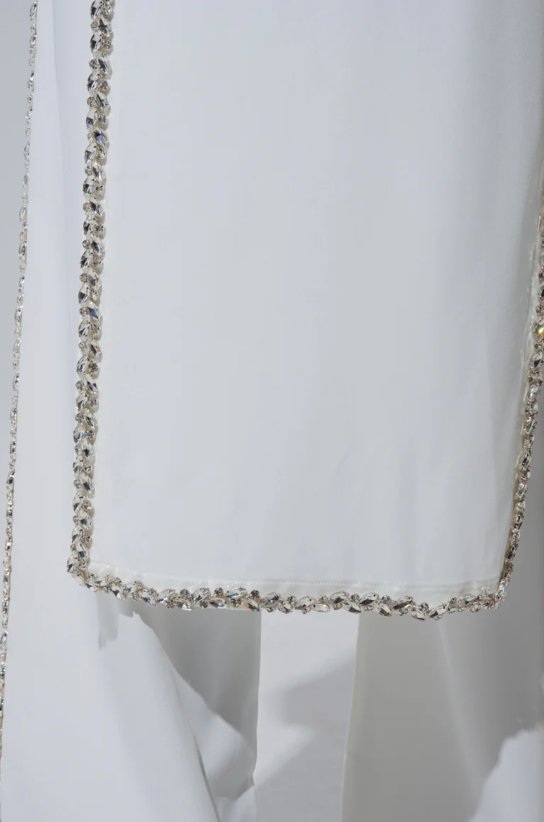 Take To Me Baby Blouse With Rhinestone