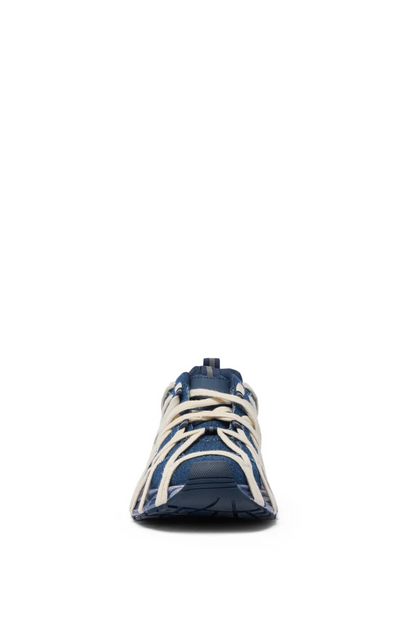 Denim And Lace Detail Sneakers